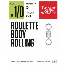 Вертлюжки Lucky John Roulette Body Rolling
